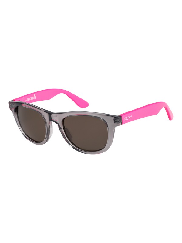 roxy, Little Blondie - Sunglasses for Girls 8-16, SHINY CRYSTAL GREY-PINK/GREY (xsms) 0 Little Blondie - Sunglasses for Girls 8-16 Gray ERG6011 Roxy