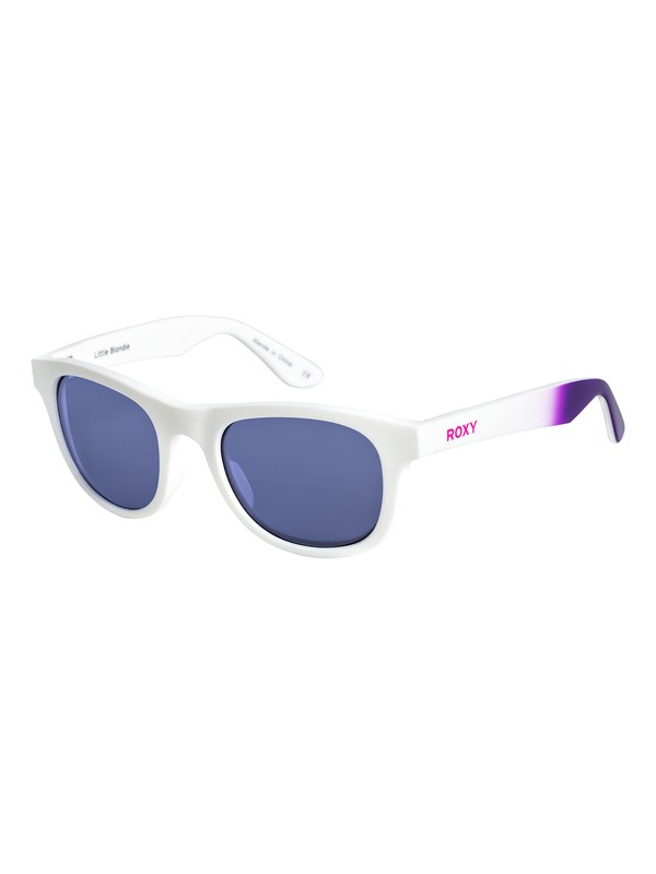 roxy, Little Blondie - Sunglasses for Girls 8-16, WHITE/FLASH PURPLE (xwwp) 0 Little Blondie - Sunglasses for Girls 8-16 White ERG6011 Roxy