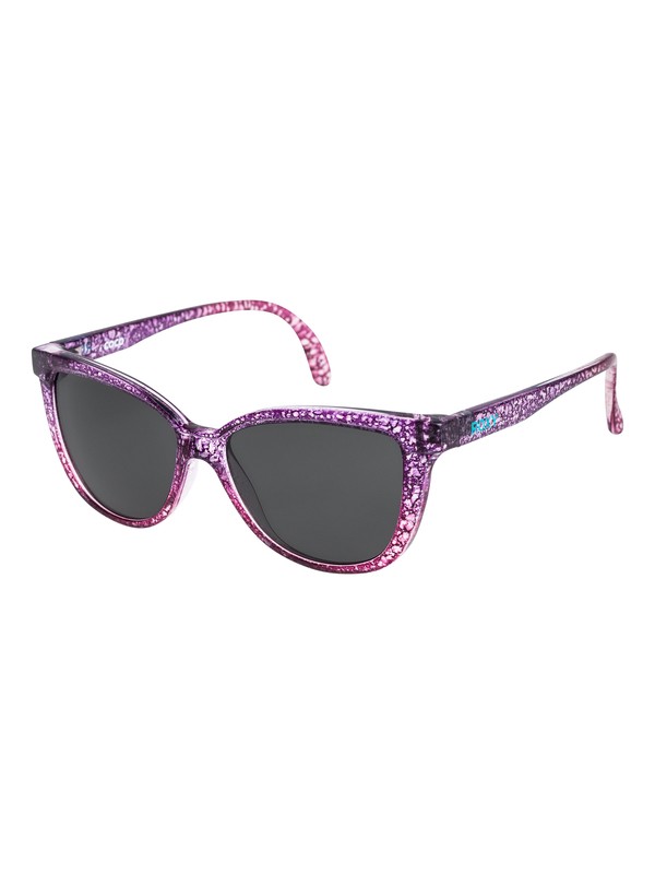 roxy, Coco - Sunglasses for Girls 8-16, CRYSTAL PINK SPLATTER/GREY (xmms) 0 Coco - Sunglasses for Girls 8-16 Pink ERG6016 Roxy