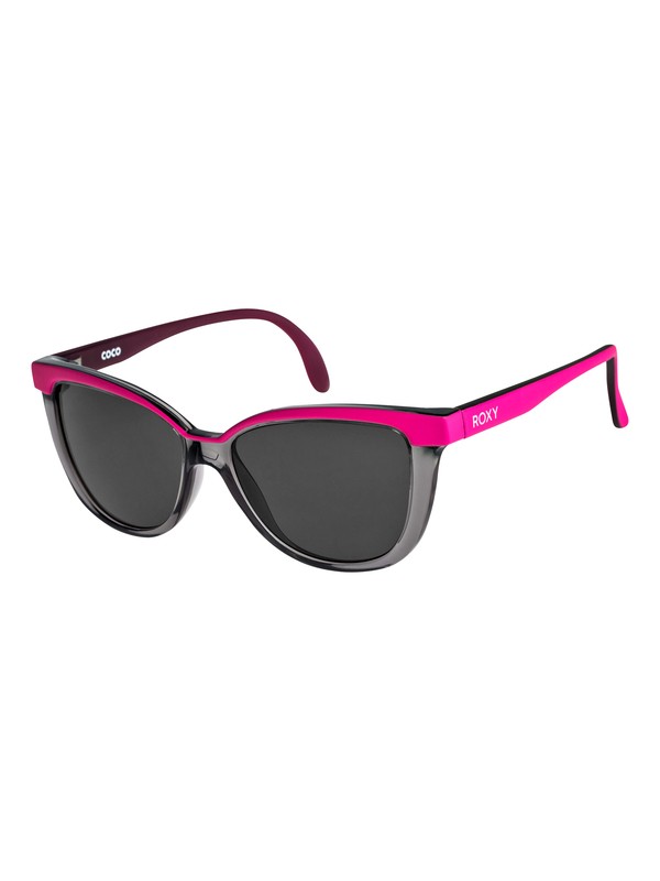 roxy, Coco - Sunglasses for Girls 8-16, SHINY CRYSTAL SMOKE/GREY (xsss) 0 Coco - Sunglasses for Girls 8-16 Gray ERG6016 Roxy