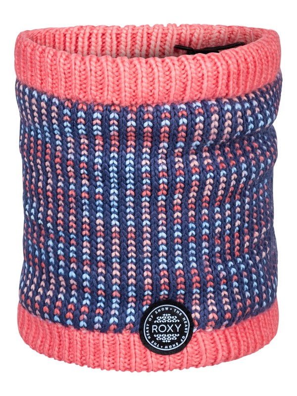 roxy, Girls 7-14 Snowflurry Neck Warmer, CROWN BLUE (bqy0) 0 Girls 7-14 Snowflurry Neck Warmer Blue ERGAA03049 Roxy