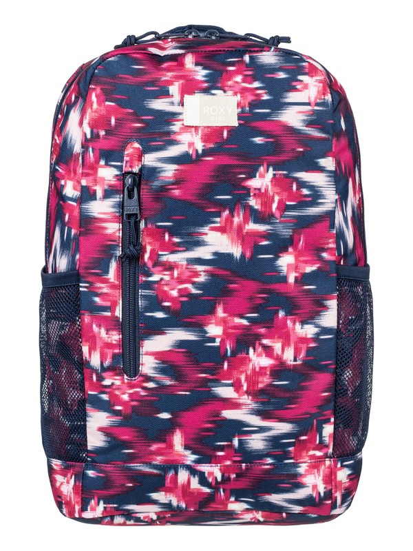 roxy, Travelling Birds Backpack, DRESS BLUES NEON WATERFALL (mlj1) 0 Travelling Birds Backpack ERGBP03028 Roxy