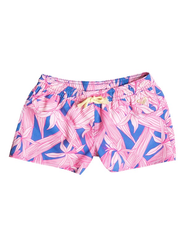 roxy, Floral Paradise - Board Shorts, SMALL VINTAGE PALM LINE COMBO (pmk6) 0 Floral Paradise - Board Shorts ERGBS03003 Roxy