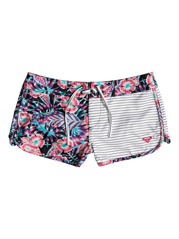 roxy, Surfing Miami - Boardshorts, ANTHRACITE TROPICAL DREAM (kvj9) 0 Surfing Miami - Boardshorts Schwarz ERGBS03047 Roxy