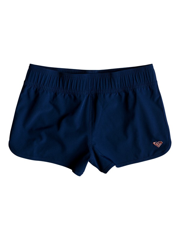 roxy, Girls 7-14 Downtown Lights Boardshorts, MEDIEVAL BLUE (bte0) 0 Girls 7-14 Downtown Lights Boardshorts Blue ERGBS03053 Roxy