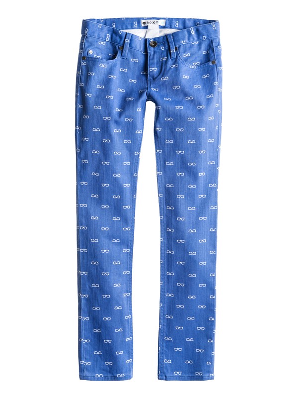 roxy, Girls 7-14 Tawana Print Pants, MICRO GLASSES COMBO CORN FLOWE (pnd6) 0 Girls 7-14 Tawana Print Pants ERGDP00006 Roxy