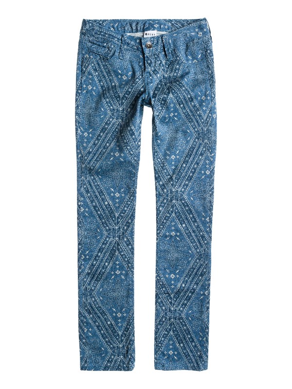 roxy, Girls 7-14 Desert Jeans, ARIZONA INDIGO PRINT (wbb6) 0 Girls 7-14 Desert Jeans ERGDP03009 Roxy