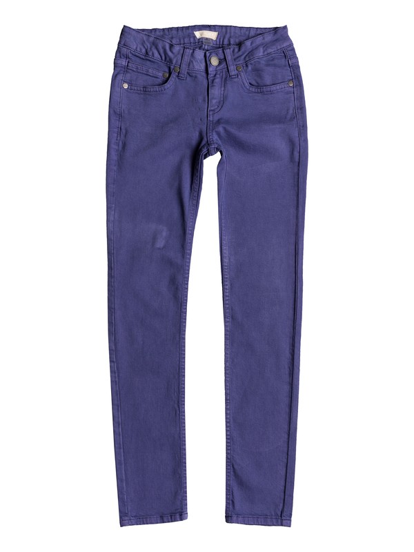 roxy, The Joy You Bring - Vaquero de Corte Ajustado para Chicas 8-16, DEEP COBALT (bre0) 0 The Joy You Bring - Vaquero de Corte Ajustado para Chicas 8-16 Azul ERGDP03041 Roxy