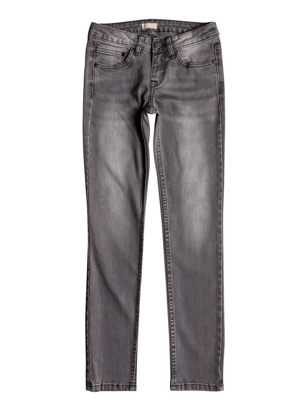 roxy, American Ride - Vaqueros pitillo para Chicas 8-16, GREY WASH (slew) 0 American Ride - Vaqueros pitillo para Chicas 8-16 Gris ERGDP03043 Roxy
