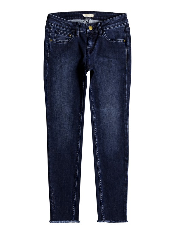 roxy, Girls 7-14 Sing To You Regular Fit Jeans, DARK BLUE (btnw) 0 Girls 7-14 Sing To You Regular Fit Jeans Blue ERGDP03044 Roxy
