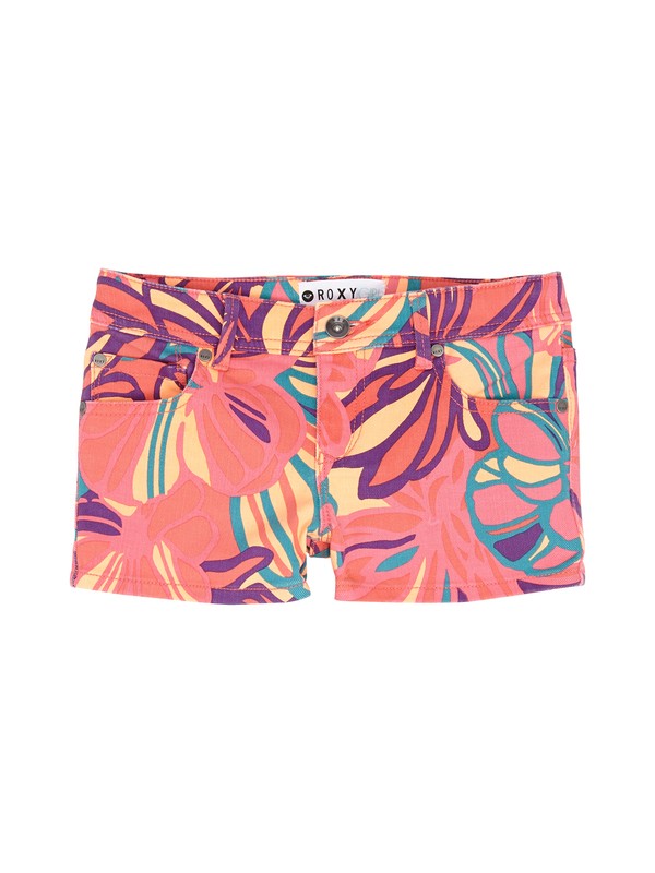 roxy, Girls 7-14 RG Lisy Print Shorts, 5238 VINTAGE FLORAL 9 (nhp6) 0 Girls 7-14 RG Lisy Print Shorts ERGDS00010 Roxy