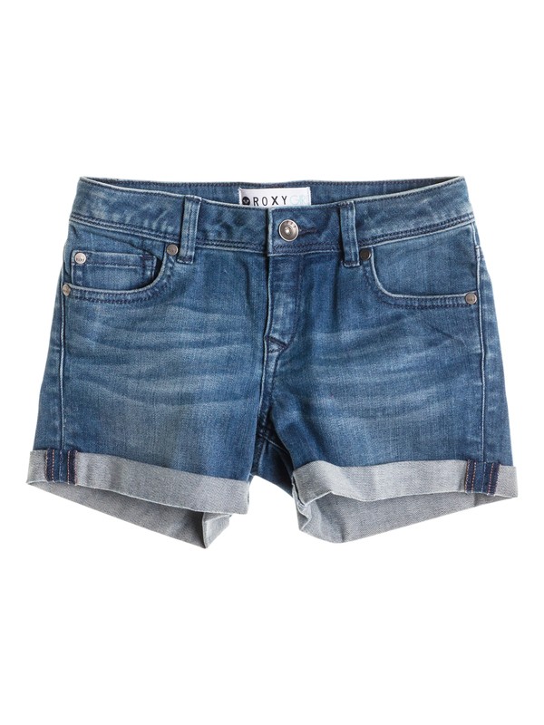 roxy, Girls 7-14 Selah Bright Blue Short, BRIGHT BLUE (bpcw) 0 Girls 7-14 Selah Bright Blue Short ERGDS03000 Roxy