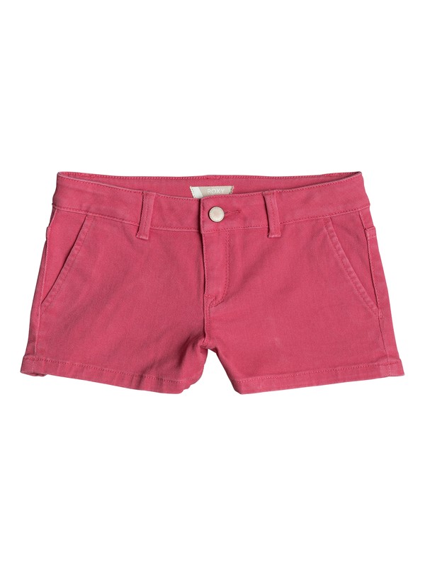 roxy, Girls 7-14 Sunset Clouds Denim Shorts, ROUGE RED (mlj0) 0 Girls 7-14 Sunset Clouds Denim Shorts Pink ERGDS03034 Roxy