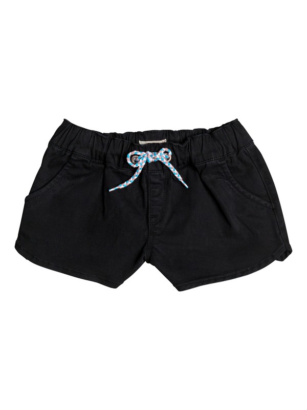 roxy, Girls 7-14 Music Never Stops Black Denim Shorts, ANTHRACITE (kvj0) 0 Girls 7-14 Music Never Stops Black Denim Shorts Black ERGDS03036 Roxy