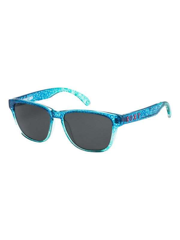 roxy, Mini Uma - Sunglasses, CRYSTAL BLUE SPLATTER/GREY (xbbs) 0 Mini Uma - Sunglasses Blue ERGEY03000 Roxy