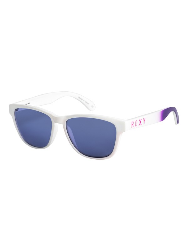 roxy, Mini Uma - Sunglasses for Girls 8-16, WHITE/FLASH PURPLE (xwwp) 0 Mini Uma - Sunglasses for Girls 8-16 White ERGEY03000 Roxy