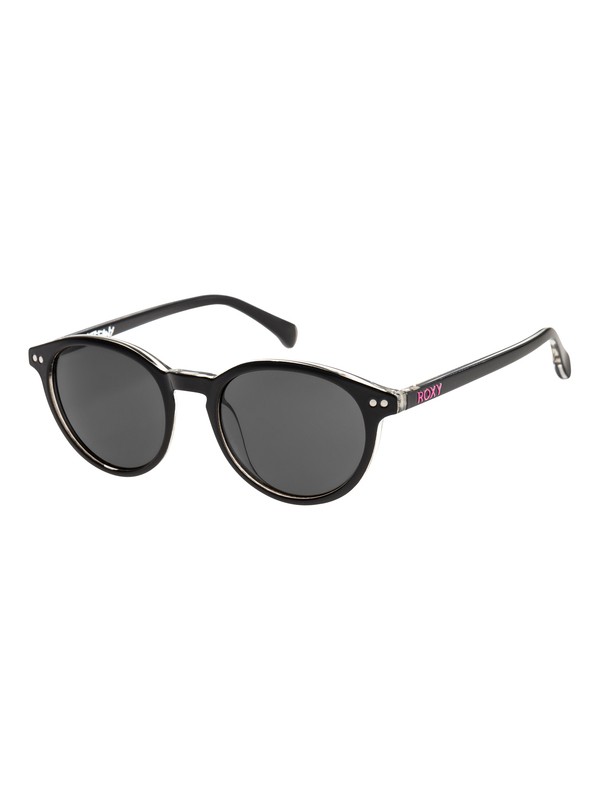 roxy, Stefany - Sunglasses for Girls 8-16, SHINY BLACK WHITE/ GREY (xkws) 0 Stefany - Sunglasses for Girls 8-16 Multicolor ERGEY03004 Roxy