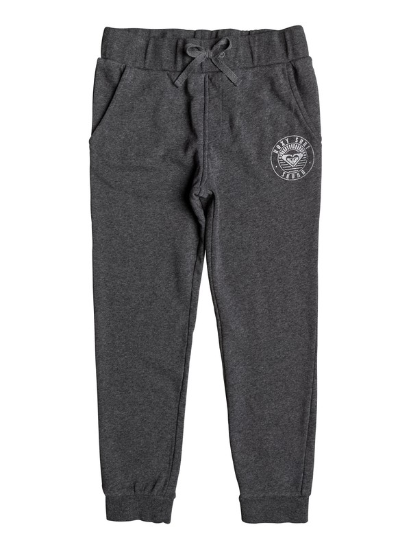 roxy, Color Range - Joggers de corte ajustado para Chicas 8-16, CHARCOAL HEATHER (kpgh) 0 Color Range - Joggers de corte ajustado para Chicas 8-16 ERGFB03052 Roxy