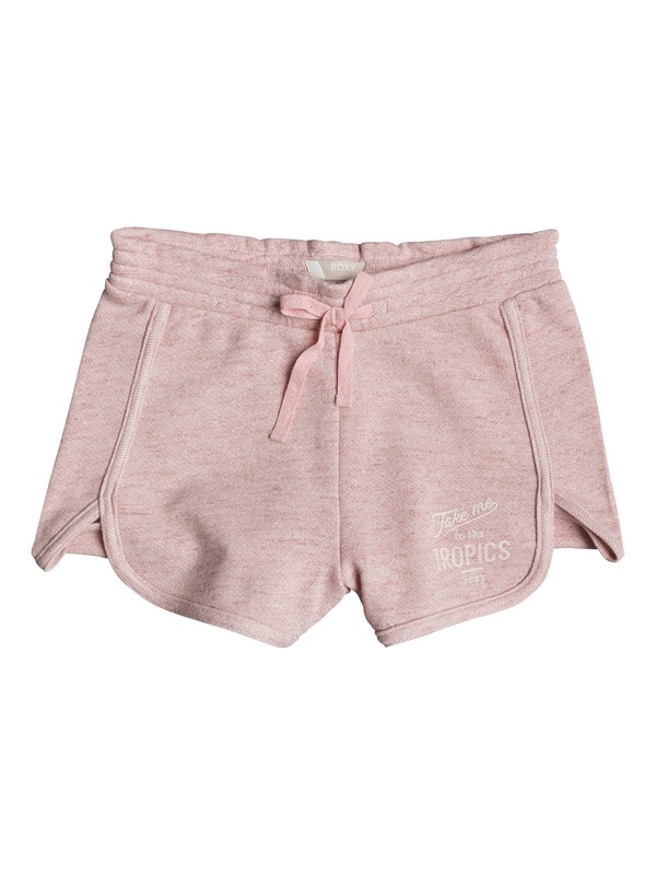 roxy, Girls 7-14 Neon Tonight Take Me To The Trop Fleece Shorts, mhbh (mhbh) 0 Girls 7-14 Neon Tonight Take Me To The Trop Fleece Shorts ERGFB03076 Roxy