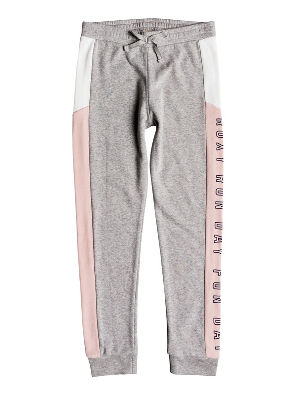 roxy, Another You - Pantalón de chándal para Chicas 8-16, HERITAGE HEATHER (sgrh) 0 Another You - Pantalón de chándal para Chicas 8-16 Gris ERGFB03089 Roxy