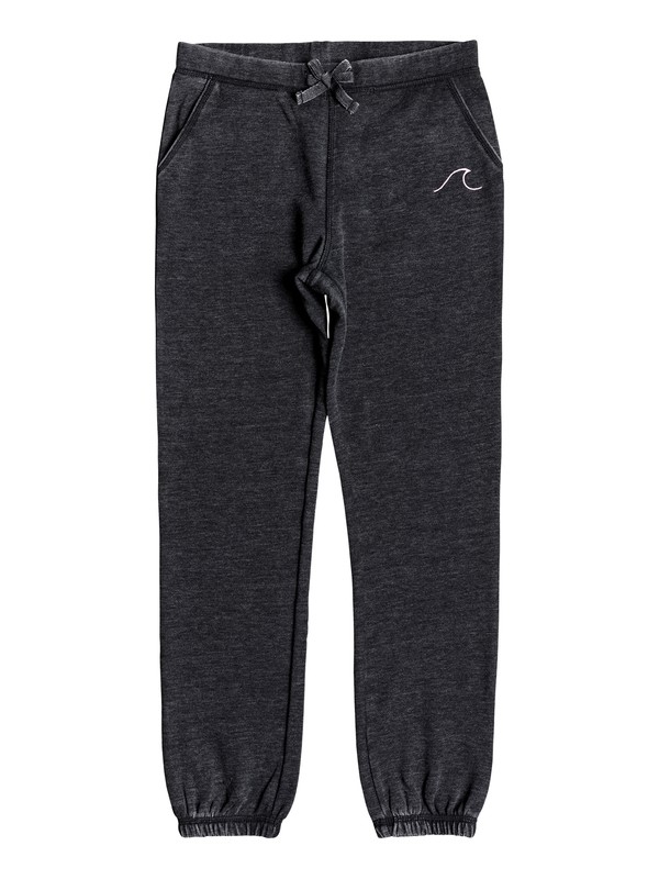 roxy, Girl's 7-14 Boom Boom Pow Small Waves Joggers, TRUE BLACK (kvj0) 0 Girl's 7-14 Boom Boom Pow Small Waves Joggers Black ERGFB03099 Roxy
