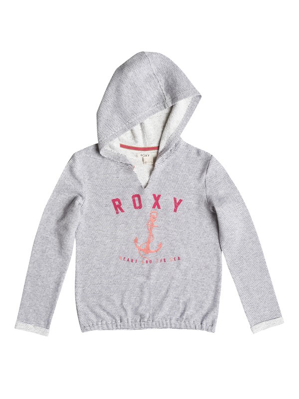 roxy, Dreaming Stripe - V-Neck Hoodie, POP STRIPES COMBO SAND PIPER (wcd6) 0 Dreaming Stripe - V-Neck Hoodie ERGFT03136 Roxy