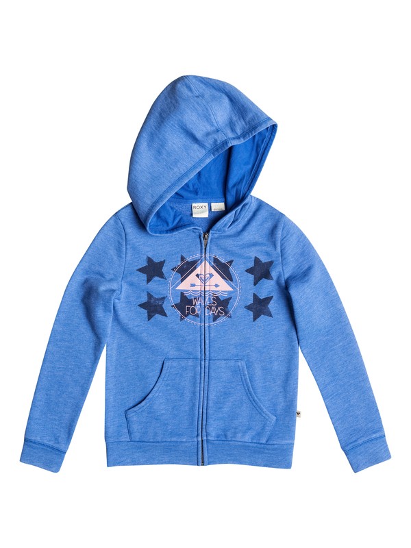 roxy, Good Morning Rebel Star - Sudadera con capucha y cremallera, TRUE BLUE (brp0) 0 Good Morning Rebel Star - Sudadera con capucha y cremallera ERGFT03139 Roxy