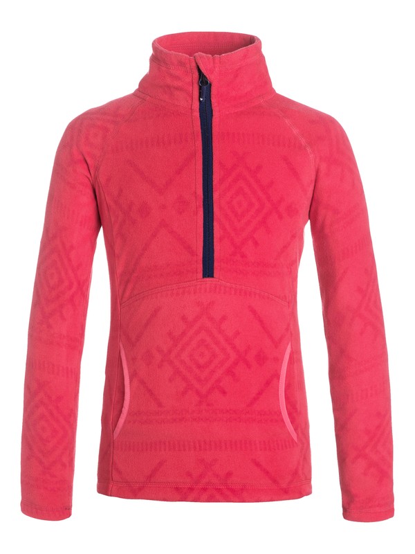 Cascade - Half-Zip Fleece Pullover ERGFT03142 0 Girls 7-14 Cascade Pullover Fleece ERGFT03142 Roxy