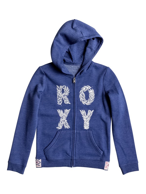 roxy, Sea Owls Wild Childflat - Sudadera con capucha y cremallera, BLUE PRINT (bsq0) 0 Sea Owls Wild Childflat - Sudadera con capucha y cremallera ERGFT03152 Roxy