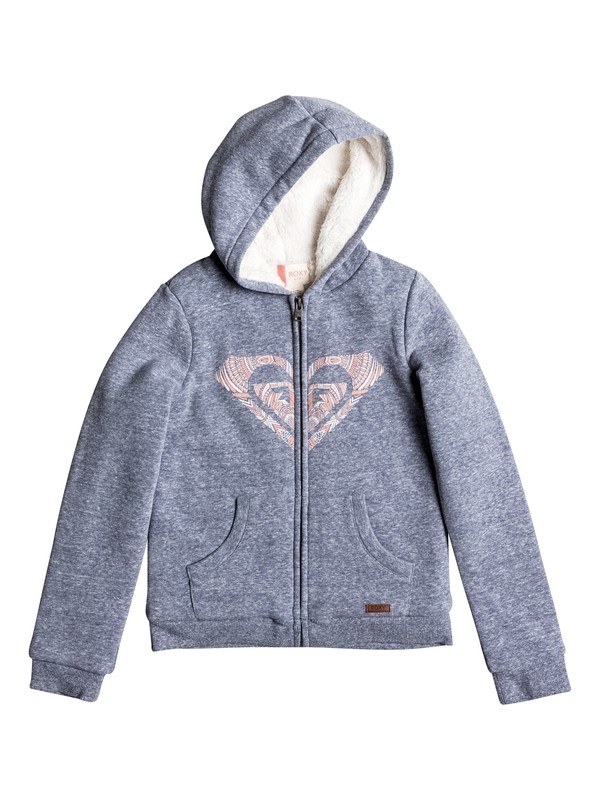 roxy, Wild Nothing A - Sudadera con capucha y cremallera, BLUE PRINT HEATHER (bsqh) 0 Wild Nothing A - Sudadera con capucha y cremallera ERGFT03161 Roxy