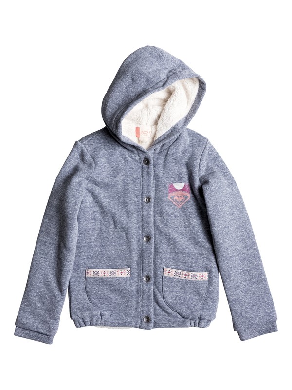 roxy, Salt Candy - Hoodie, BLUE PRINT HEATHER (bsqh) 0 Salt Candy - Hoodie ERGFT03165 Roxy