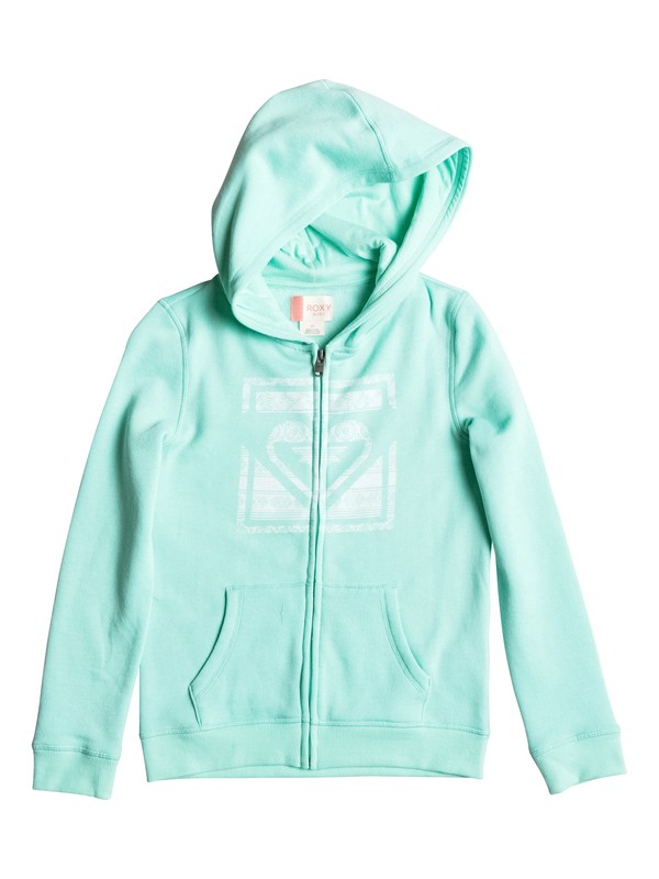 roxy, Niñas 7-14 Sudadera con Capucha y Cremallera Tatakoto, BEACH GLASS (gcz0) 0 Niñas 7-14 Sudadera con Capucha y Cremallera Tatakoto ERGFT03179 Roxy