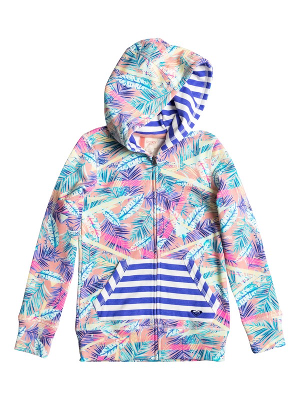 roxy, Burning Peacocks - Kapuzenpulli mit Reißverschluss, CANDLELIGHT BALI PALM RG (mfe6) 0 Burning Peacocks - Kapuzenpulli mit Reißverschluss ERGFT03198 Roxy
