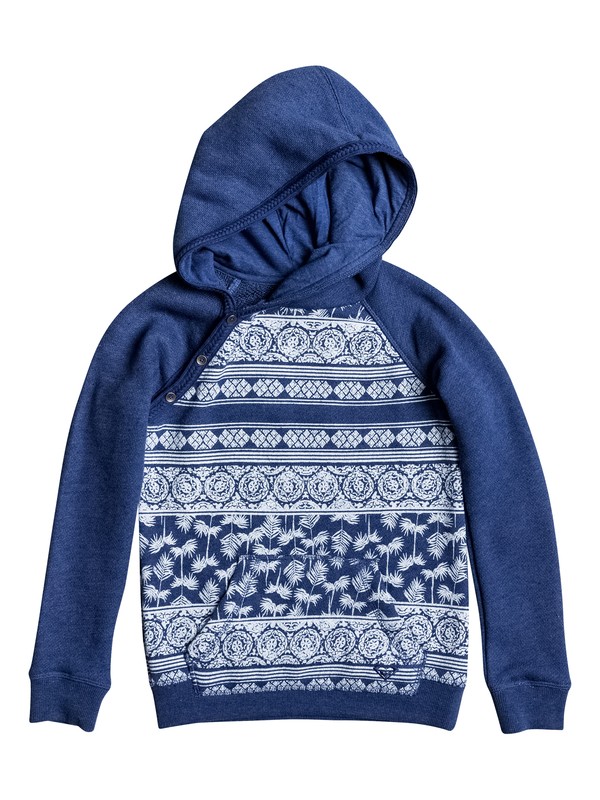 roxy, Close To You Tropical Wax - Hoodie, TROPIC WAX GIRL COMBO BLUE DEP (bta3) 0 Close To You Tropical Wax - Hoodie ERGFT03200 Roxy