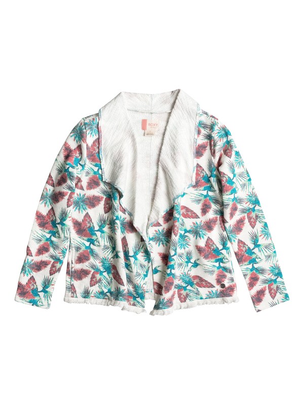 roxy, Some Night Out - Waterfall Hooded Cardigan, MARSHMALLOW MAMBO DREAMER (wbt6) 0 Some Night Out - Waterfall Hooded Cardigan ERGFT03208 Roxy