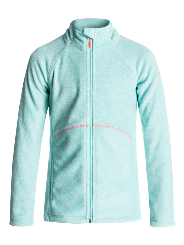 roxy, Harmony - Deuxième couche zippée, ARUBA BLUE (bfk0) 0 Harmony - Deuxième couche zippée Bleu ERGFT03209 Roxy