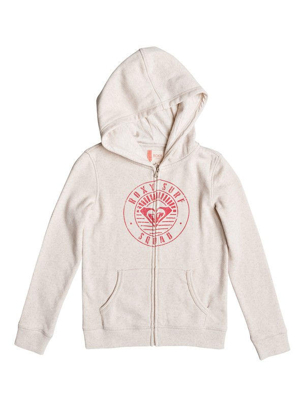 roxy, Local Nebula - Sweat à capuche zippé, METRO HEATHER (tenh) 0 Local Nebula - Sweat à capuche zippé Beige ERGFT03216 Roxy