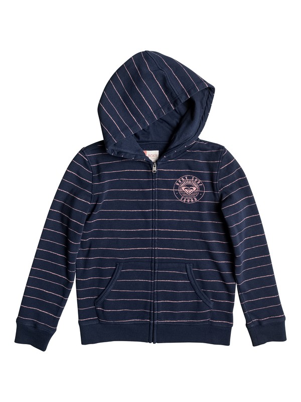 roxy, Lucid Dream - Sweat à capuche zippé, DRESS BLUE PENCIL STRIPE RG (xmbm) 0 Lucid Dream - Sweat à capuche zippé ERGFT03218 Roxy