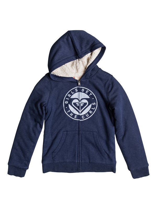 roxy, Memorize Density - Zip-Up Hoodie for Girls 8-16, DRESS BLUES HEATHER (btkh) 0 Memorize Density - Zip-Up Hoodie for Girls 8-16 Blue ERGFT03220 Roxy