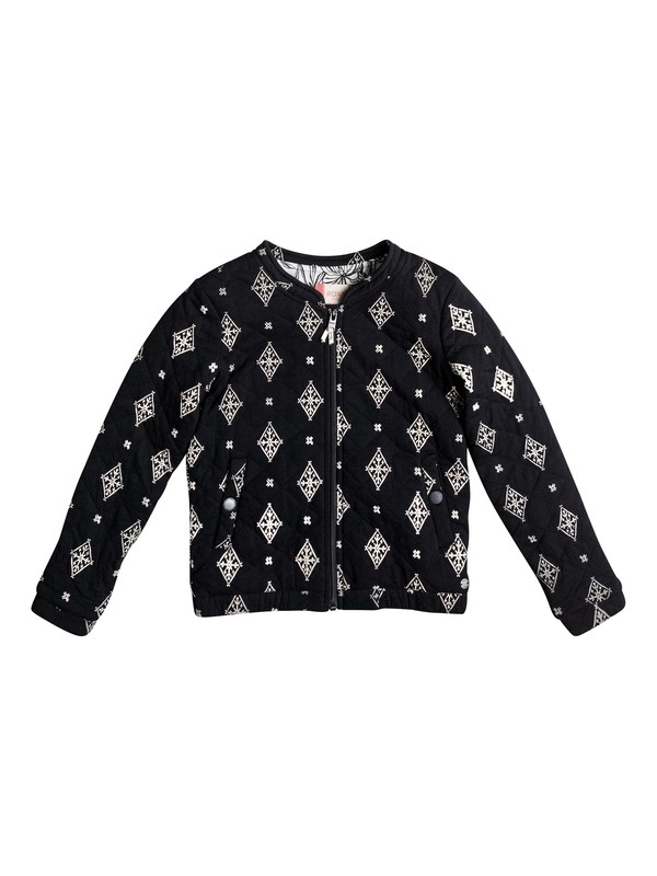 roxy, Discovering Twin - Sudadera con capucha y cremallera, ANTHRACITE TRIBAL VOICE RG (kvj2) 0 Discovering Twin - Sudadera con capucha y cremallera Negro ERGFT03224 Roxy