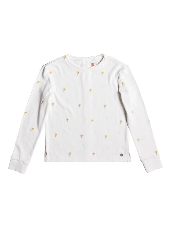 Sky Survey Palmito - Button Back Sweatshirt for Girls 8-16 ERGFT03228 0 Girls 7-14 Sky Survey Palmito Button Back Sweatshirt ERGFT03228 Roxy