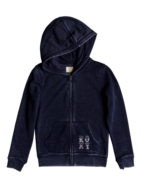 roxy, Girls 7-14 Dance Forever Zip Hoodie, CROWN BLUE (bqy0) 0 Girls 7-14 Dance Forever Zip Hoodie Blue ERGFT03277 Roxy