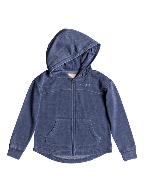 roxy, Sudadera con capucha y Cierre Sky Ladder Palm 1990, TRUE NAVY (bpz0) 0 Sudadera con capucha y Cierre Sky Ladder Palm 1990 Azul ERGFT03346 Roxy