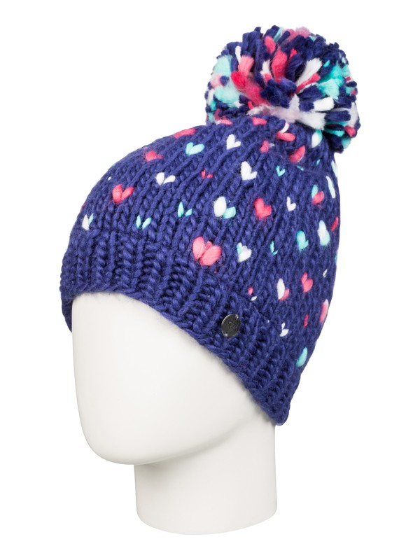 roxy, Dena - Gorro Con Pompón, BLUE PRINT (bsq0) 0 Dena - Gorro Con Pompón ERGHA03014 Roxy