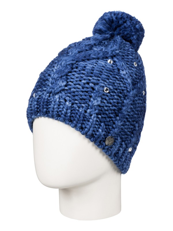 roxy, Girls 7-14 Shooting Star Beanie, SODALITE BLUE (byb0) 0 Girls 7-14 Shooting Star Beanie ERGHA03034 Roxy