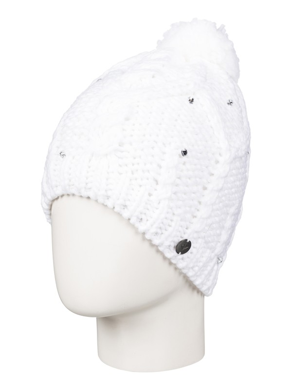 roxy, Shooting Star - Beanie für Mädchen 8-16, BRIGHT WHITE (wbb0) 0 Shooting Star - Beanie für Mädchen 8-16 Weiss ERGHA03034 Roxy