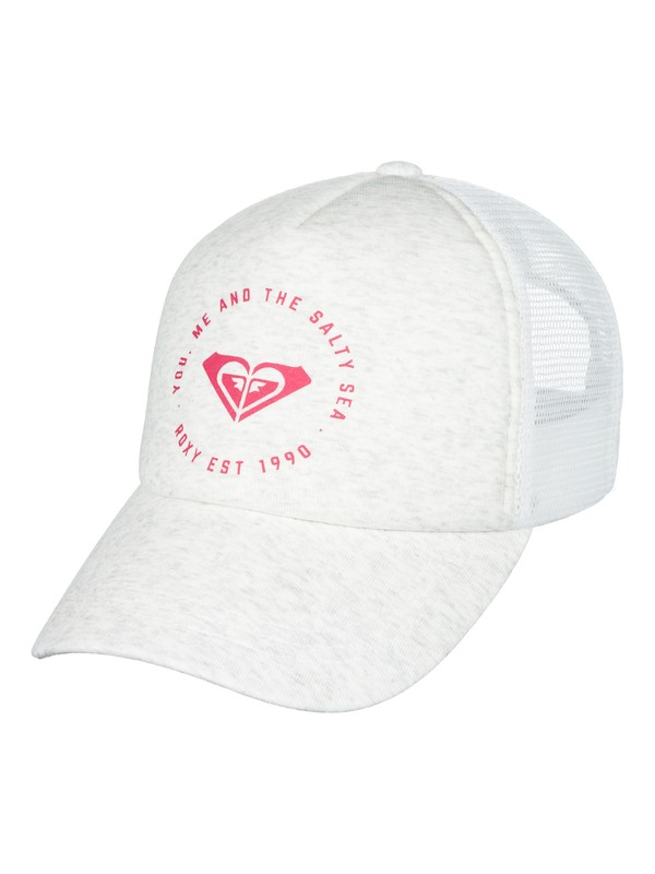 roxy, Reggae Town - Casquette trucker, METRO WHITE (wclh) 0 Reggae Town - Casquette trucker Blanc ERGHA03102 Roxy