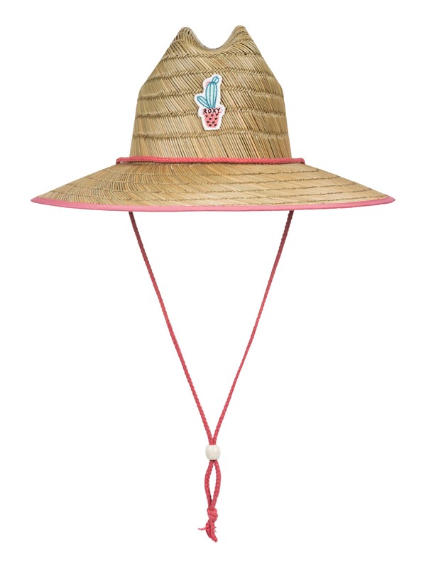roxy, Girls 7-14 Tomboy Straw Hat, PEACHES N CREAM (mey0) 0 Girls 7-14 Tomboy Straw Hat Pink ERGHA03112 Roxy