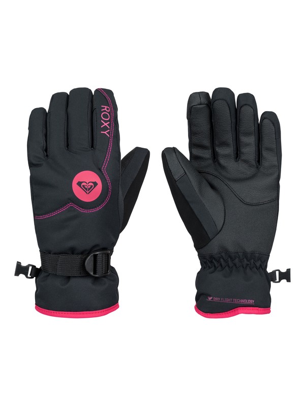 roxy, Jetty Solid Guantes, ANTHRACITE (kvj0) 0 Jetty Solid Guantes ERGHN03003 Roxy