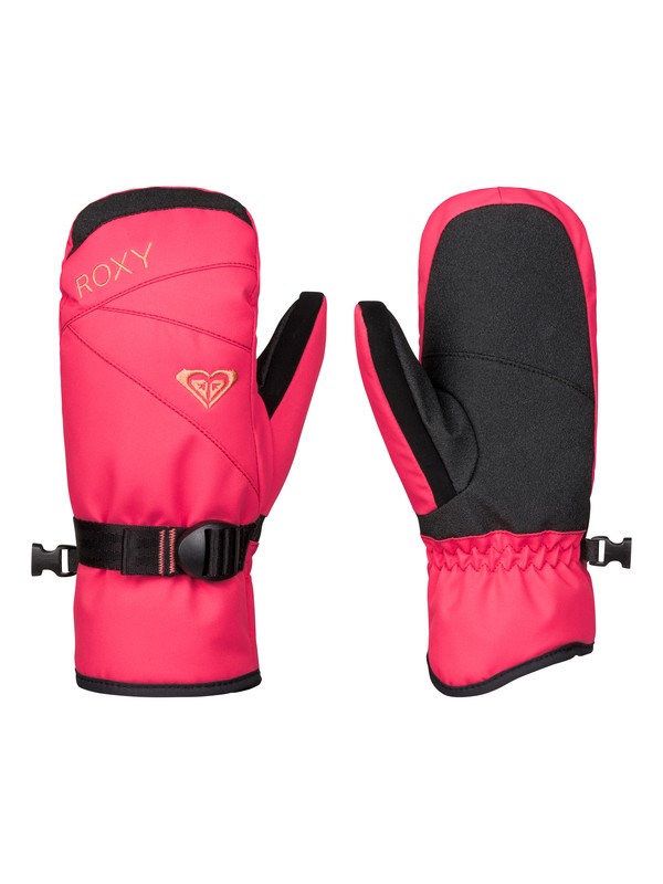 roxy, Girls 7-14 ROXY Jetty Solid Snow Mittens, PARADISE PINK (mlr0) 0 Girls 7-14 ROXY Jetty Solid Snow Mittens ERGHN03006 Roxy